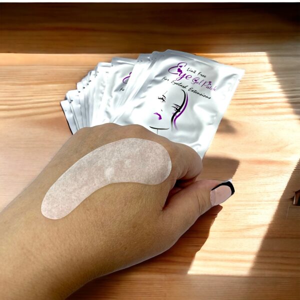 Lint free eye gel patch