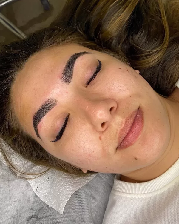 Brow Thread and Tint